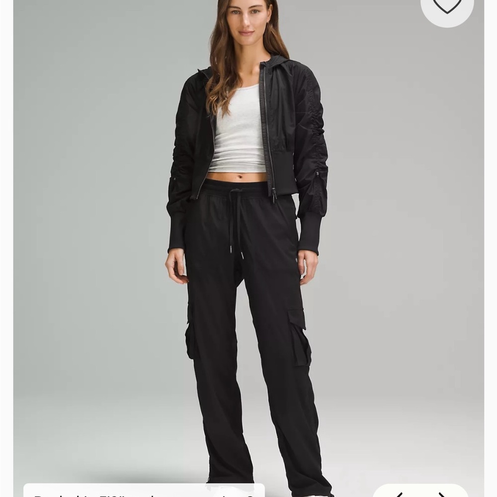 Lululemon Dance Studio Relaxed-Fit Medium rise Cargo Pant M